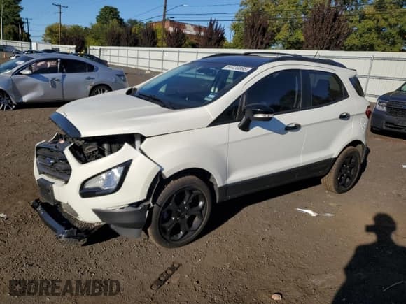 ✅ 2021 Ford EcoSport SES • VIN: MAJ6S3JL0MC436629 • Lot: 84420865. Listed on Copart with 52,373 mi. Free auction sales archive from the USA and detailed vehicle history report at DreamBid. Image 1.