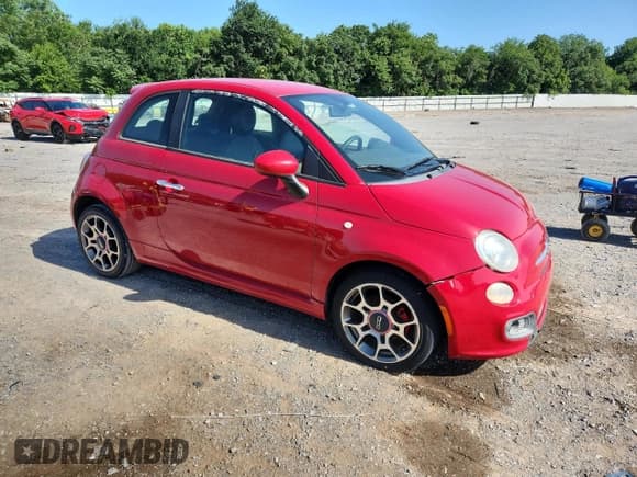 ✅ 2012 FIAT 500 Sport • VIN: 3C3CFFBR8CT126368 • Lot: 62024555. Listed on Copart with 125,352 mi. Free auction sales archive from the USA and detailed vehicle history report at DreamBid. Image 4.