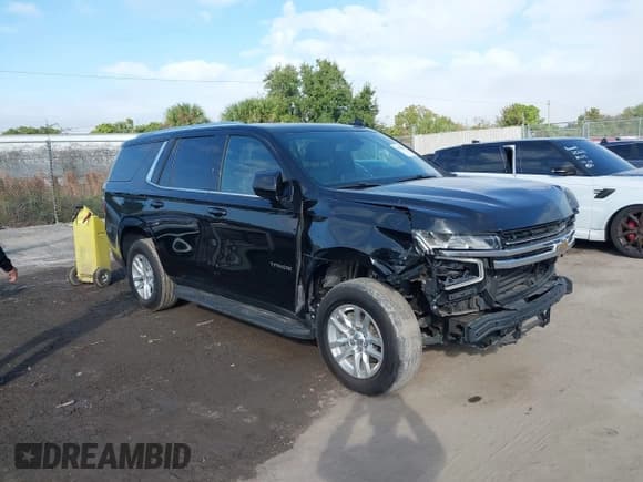 ✅ 2021 Chevrolet Tahoe LT • VIN: 1GNSKNKD6MR340603 • Лот: 43904246. Опубликован ранее на IAAI с пробегом 105 105 миль. Бесплатный доступ к архиву аукционных продаж из США и подробный отчёт об истории автомобиля на DreamBid. Изображение 1.