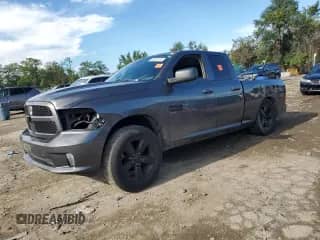 2019 Ram 1500 Express z VIN 1C6RR7FG4KS504429, wystawiony jako Copart lot #83802165 z przebiegiem 73 074 mil mil oraz Szkoda całkowita • Salvage title. Historia ofert i sprzedaży dostępna na DreamBid. Obrazek 1.