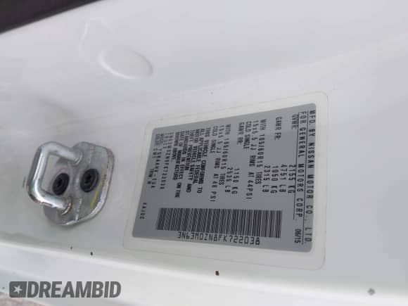 2015 Chevrolet City Express Cargo LT с VIN 3N63M0ZN8FK722038, выставлен на аукционе IAAI как лот 42389353 с пробегом 213 191 миль миль и . История ставок и продаж доступна на DreamBid. Изображение 9.