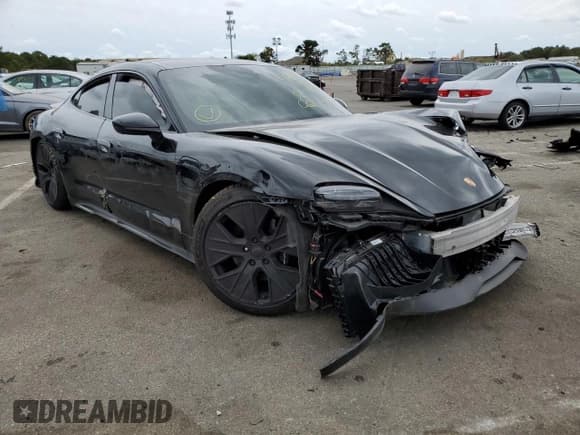 ✅ 2020 Porsche Taycan 4S • VIN: WP0AB2Y17LSA50459 • Lot: 61344622. Listed on Copart with Not provided. Free auction sales archive from the USA and detailed vehicle history report at DreamBid. Image 1.