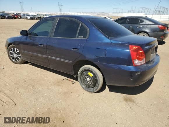 2004 Hyundai Elantra GLS z VIN KMHDN46D44U795391, wystawiony jako Copart lot #75137154 z przebiegiem 154 011 mil mil oraz Szkoda całkowita • Salvage title. Historia ofert i sprzedaży dostępna na DreamBid. Obrazek 2.