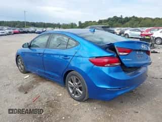 2018 Hyundai Elantra SEL with VIN 5NPD84LF3JH291681, listed as a IAAI auction lot 43382806 with 83,721 mi miles and . Bid and sale history available at DreamBid. Image 3.