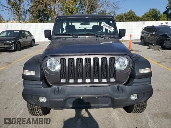 ✅ 2020 Jeep Wrangler Willys • VIN: 1C4GJXAN0LW104763 • Lot: 75651004. Listed on Copart with 54,061 mi. Free auction sales archive from the USA and detailed vehicle history report at DreamBid. Image 5.