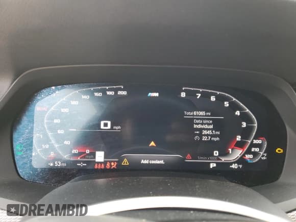 ✅ 2022 BMW X6 M50i • VIN: 5UXCY8C0XN9M57786 • Lot: 54755315. Listed on Copart with 61,065 mi. Free auction sales archive from the USA and detailed vehicle history report at DreamBid. Image 9.