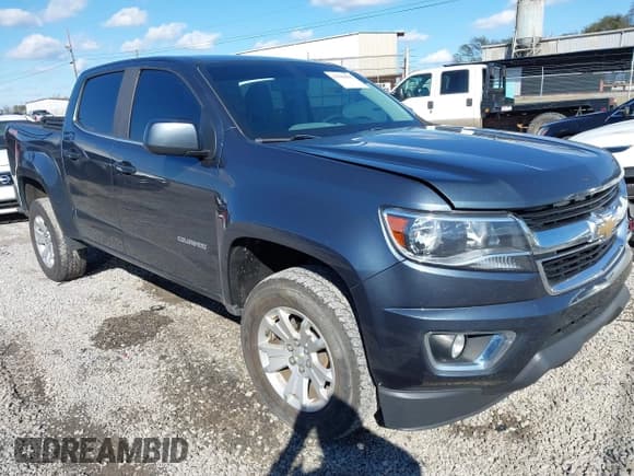 ✅ 2019 Chevrolet Colorado 4WD LT • VIN: 1GCGTCEN1K1210079 • Lot: 43589808. Listed on IAAI with 160,159 mi. Free auction sales archive from the USA and detailed vehicle history report at DreamBid. Image 1.