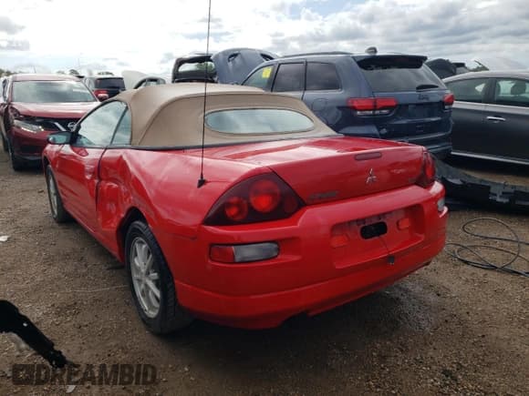✅ 2001 Mitsubishi Eclipse GS • VIN: 4A3AE45G51E048811 • Lot: 68711494. Listed on Copart with 147,265 mi. Free auction sales archive from the USA and detailed vehicle history report at DreamBid. Image 2.