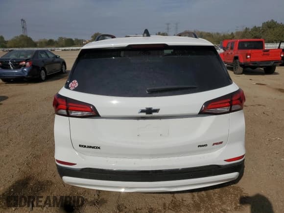 ✅ 2022 Chevrolet Equinox RS • VIN: 3GNAXWEV2NS245817 • Lot: 87185705. Listed on Copart with 36,791 mi. Free auction sales archive from the USA and detailed vehicle history report at DreamBid. Image 6.