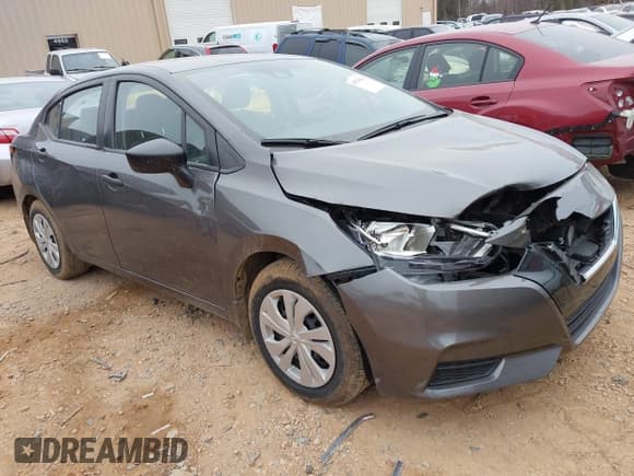 ✅ 2021 Nissan Versa S • VIN: 3N1CN8BV1ML818578 • Lot: 41530509. Listed on IAAI with 92,451 mi. Free auction sales archive from the USA and detailed vehicle history report at DreamBid. Image 1.