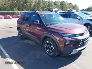 2022 Chevrolet TrailBlazer LT с VIN KL79MPSL1NB066576, выставлен на аукционе IAAI как лот 43417381 с пробегом 58 559 миль миль и . История ставок и продаж доступна на DreamBid. Изображение 1.