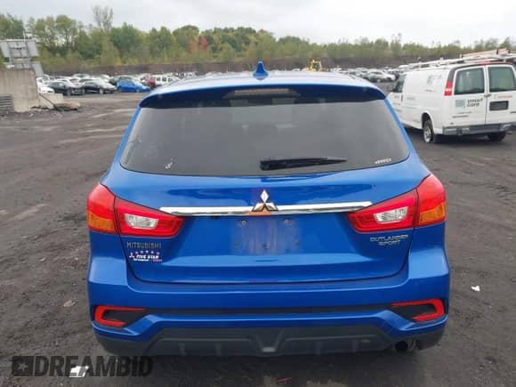 2019 Mitsubishi Outlander ES with VIN JA4AR3AU5KU019923, listed as a IAAI auction lot 43219322 with 79,269 mi miles and . Bid and sale history available at DreamBid. Image 16.