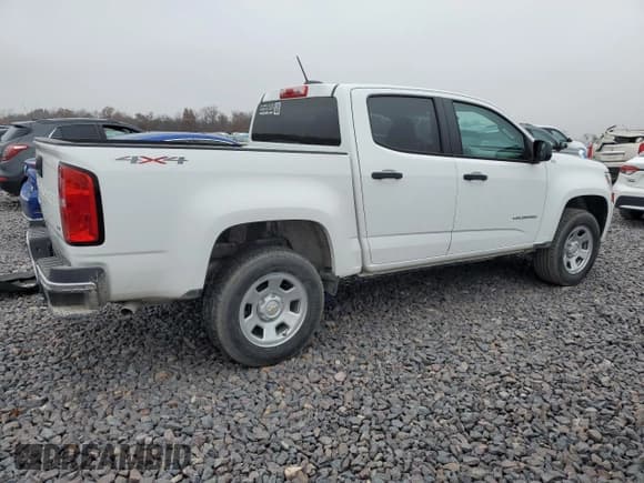 ✅ 2022 Chevrolet Colorado 4WD Work Truck • VIN: 1GCGTBEN4N1136560 • Lot: 92439455. Listed on Copart with 42,237 mi. Free auction sales archive from the USA and detailed vehicle history report at DreamBid. Image 3.
