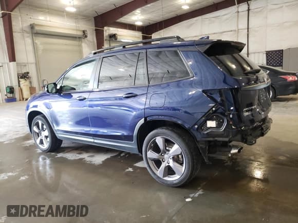 ✅ 2021 Honda Passport Touring • VIN: 5FNYF8H95MB032064 • Lot: 71826565. Listed on Copart with 37,259 mi. Free auction sales archive from the USA and detailed vehicle history report at DreamBid. Image 2.