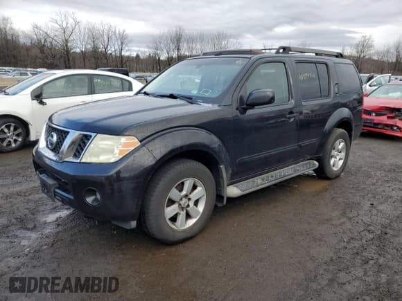 ✅ 2008 Nissan Pathfinder S • VIN: 5N1AR18B28C647513 • Лот: 47897505. Опубликован ранее на Copart с пробегом 195 685 миль. Бесплатный доступ к архиву аукционных продаж из США и подробный отчёт об истории автомобиля на DreamBid. Изображение 1.
