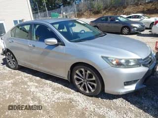 2014 Honda Accord Sport z VIN 1HGCR2F57EA030181, wystawiony jako IAAI lot #43409015 z przebiegiem 101 168 mil mil oraz . Historia ofert i sprzedaży dostępna na DreamBid. Obrazek 1.