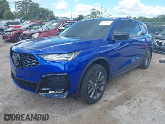 ✅ 2025 Acura MDX w/A-Spec Package • VIN: 5J8YE1H09SL033998 • Lot: 43466897. Listed on IAAI with 1,143 mi. Free auction sales archive from the USA and detailed vehicle history report at DreamBid. Image 18.