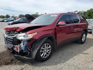 ✅ 2019 Chevrolet Traverse LT • VIN: 1GNERHKW1KJ172229 • Lot: 80383075. Listed on Copart with 114,335 mi. Free auction sales archive from the USA and detailed vehicle history report at DreamBid. Image 1.