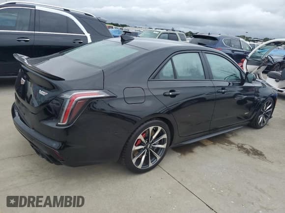 ✅ 2023 Cadillac CT4-V Blackwing • VIN: 1G6DL5RP9P0460034 • Lot: 74655204. Listed on Copart with Not provided. Free auction sales archive from the USA and detailed vehicle history report at DreamBid. Image 3.