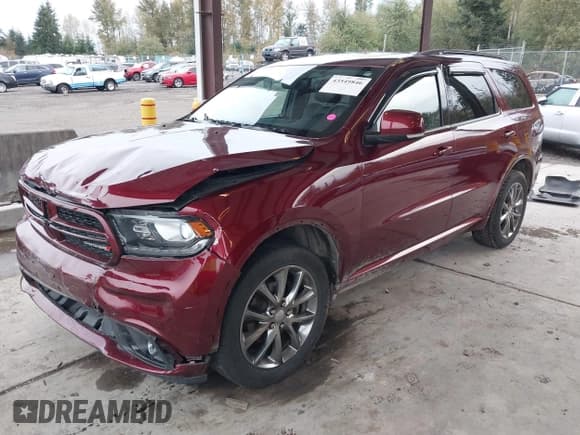 ✅ 2017 Dodge Durango GT • VIN: 1C4RDJDG8HC606701 • Lot: 43549846. Wystawiony na IAAI z przebiegiem 85 816 mil. Bezpłatny archiwum sprzedaży aukcyjnych z USA i szczegółowy raport historii pojazdu na DreamBid. Zdjęcie 2.