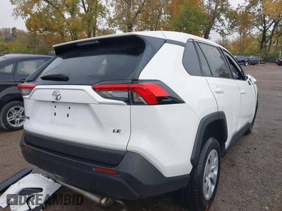 ✅ 2023 Toyota RAV4 LE • VIN: 2T3H1RFV3PW266044 • Lot: 43559962. Listed on IAAI with Not provided. Free auction sales archive from the USA and detailed vehicle history report at DreamBid. Image 4.