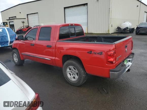 2005 Dodge Dakota Laramie с VIN 1D7HW58N65S227595, выставлен на аукционе Copart как лот 45540055 с пробегом 155 717 миль миль и Списание • Salvage title. История ставок и продаж доступна на DreamBid. Изображение 2.