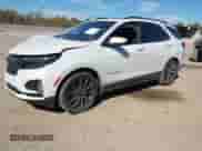 2024 Chevrolet Equinox RS with VIN 3GNAXMEG9RS104688, listed as a IAAI auction lot 43479316 with 36,166 mi miles and . Bid and sale history available at DreamBid. Image 17.