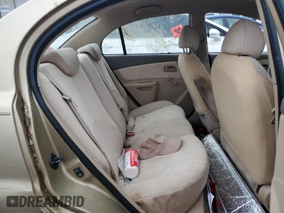 ✅ 2007 Kia Rio LX • VIN: KNADE123676272931 • Lot: 71339424. Listed on Copart with 138,509 mi. Free auction sales archive from the USA and detailed vehicle history report at DreamBid. Image 10.