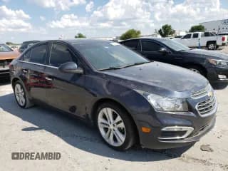 ✅ 2016 Chevrolet Cruze LTZ • VIN: 1G1PG5SB5G7109134 • Lot: 72623952. Listed on Copart with Not provided. Free auction sales archive from the USA and detailed vehicle history report at DreamBid. Image 1.