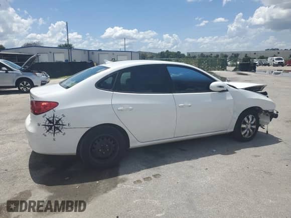 2009 Hyundai Elantra GLS with VIN KMHDU46D99U689934, listed as a Copart auction lot 66932764 with 204,949 mi miles and Non repairable. Bid and sale history available at DreamBid. Image 3.