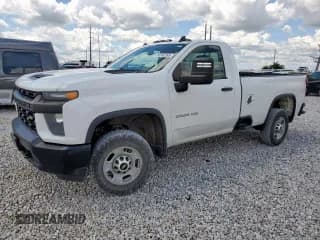 ✅ 2020 Chevrolet Silverado 2500HD Work Truck • VIN: 1GC0WLE78LF332257 • Lot: 56182265. Listed on Copart with 122,124 mi. Free auction sales archive from the USA and detailed vehicle history report at DreamBid. Image 1.