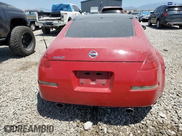 ✅ 2006 Nissan 350Z Touring • VIN: JN1AZ34D86M305842 • Lot: 61271905. Listed on Copart with 178,129 mi. Free auction sales archive from the USA and detailed vehicle history report at DreamBid. Image 6.