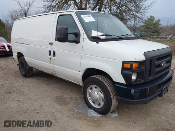 ✅ 2009 Ford Econoline Cargo Commercial • VIN: 1FTNE24W19DA41714 • Lot: 40910548. Listed on IAAI with 179,157 mi. Free auction sales archive from the USA and detailed vehicle history report at DreamBid. Image 1.