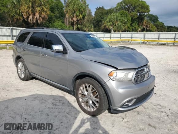 ✅ 2015 Dodge Durango Citadel • VIN: 1C4RDHEG5FC244346 • Lot: 90579265. Listed on Copart with 183,990 mi. Free auction sales archive from the USA and detailed vehicle history report at DreamBid. Image 4.