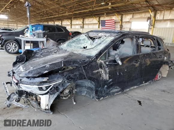 ✅ 2023 Volkswagen Golf GTI SE • VIN: WVW3A7CD3PW207863 • Lot: 52153835. Listed on Copart with Not provided. Free auction sales archive from the USA and detailed vehicle history report at DreamBid. Image 1.