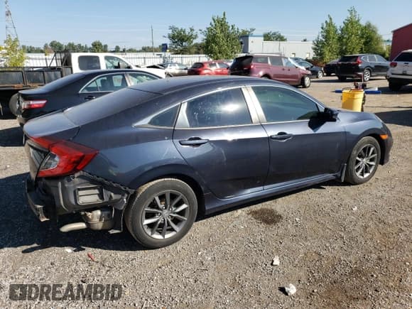 ✅ 2020 Honda Civic EX • VIN: 2HGFC2F7XLH024227 • Лот: 81051395. Опубликован ранее на Copart с пробегом 156 751 миль. Бесплатный доступ к архиву аукционных продаж из США и подробный отчёт об истории автомобиля на DreamBid. Изображение 3.