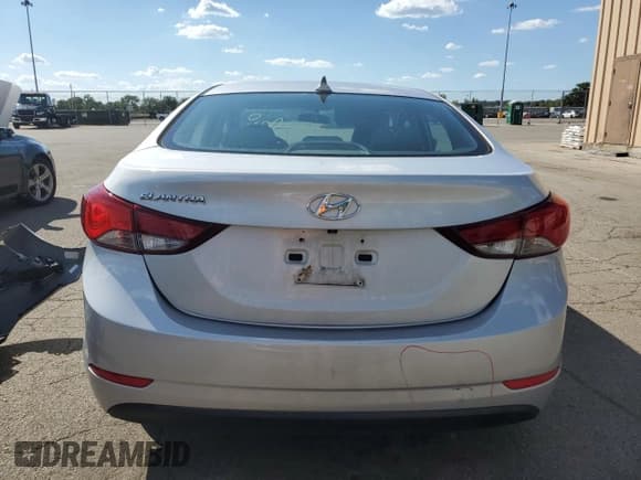 ✅ 2015 Hyundai Elantra Limited • VIN: KMHDH4AE2FU236271 • Lot: 70825675. Listed on Copart with Not provided. Free auction sales archive from the USA and detailed vehicle history report at DreamBid. Image 6.