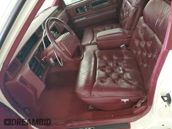 ✅ 1991 Cadillac Fleetwood • VIN: 1G6CB53B9M4281668 • Lot: 79312014. Listed on Copart with Not provided. Free auction sales archive from the USA and detailed vehicle history report at DreamBid. Image 7.