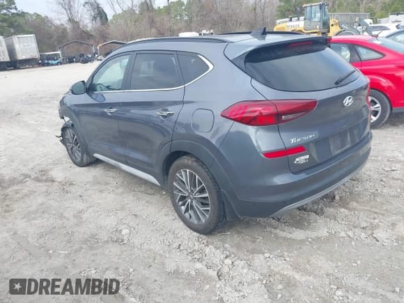 ✅ 2021 Hyundai Tucson Ultimate • VIN: KM8J3CAL5MU335383 • Lot: 41431899. Wystawiony na IAAI z przebiegiem 85 671 mil. Bezpłatny archiwum sprzedaży aukcyjnych z USA i szczegółowy raport historii pojazdu na DreamBid. Zdjęcie 3.