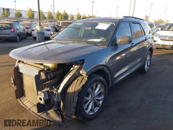 ✅ 2021 Ford Explorer XLT • VIN: 1FMSK7DH1MGA05650 • Lot: 43577104. Wystawiony na IAAI z przebiegiem 78 703 mil. Bezpłatny archiwum sprzedaży aukcyjnych z USA i szczegółowy raport historii pojazdu na DreamBid. Zdjęcie 2.