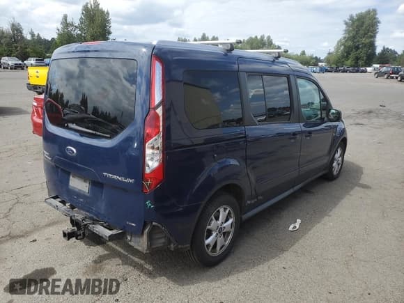 ✅ 2015 Ford Transit Connect Titanium • VIN: NM0GE9G73F1194630 • Lot: 65361005. Listed on Copart with 76,015 mi. Free auction sales archive from the USA and detailed vehicle history report at DreamBid. Image 3.