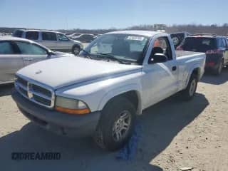 2004 Dodge Dakota z VIN 1D7FL16K34S555699, wystawiony jako Copart lot #47423785 z przebiegiem Nie podano mil oraz Szkoda całkowita • Salvage title. Historia ofert i sprzedaży dostępna na DreamBid. Obrazek 1.