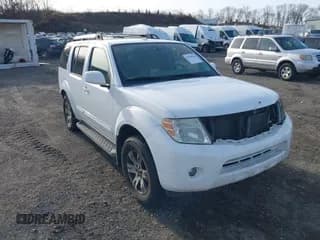 ✅ 2010 Nissan Pathfinder SE • VIN: 5N1AR1NB9AC606094 • Lot: 41384526. Listed on IAAI with 217,202 mi. Free auction sales archive from the USA and detailed vehicle history report at DreamBid. Image 1.