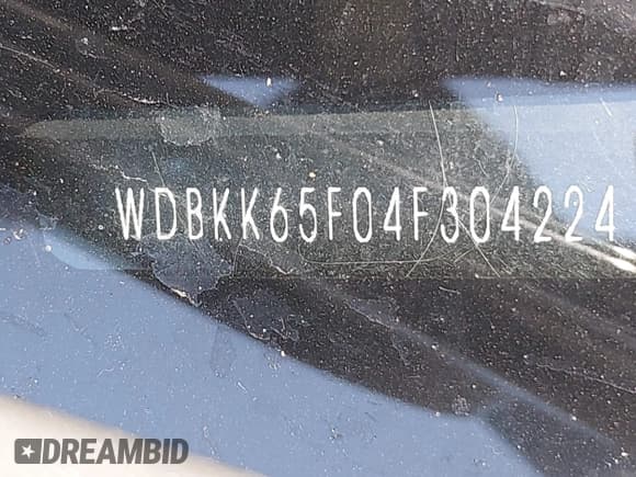 ✅ 2004 Mercedes-Benz SLK 230/320 • VIN: WDBKK65F04F304224 • Lot: 43097303. Listed on IAAI with 62,550 mi. Free auction sales archive from the USA and detailed vehicle history report at DreamBid. Image 9.