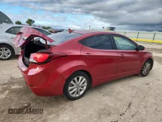 ✅ 2014 Hyundai Elantra SE • VIN: KMHDH4AE6EU182598 • Lot: 81513065. Listed on Copart with 205,188 mi. Free auction sales archive from the USA and detailed vehicle history report at DreamBid. Image 3.