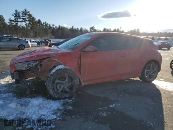 2019 Hyundai Veloster 2.0 z VIN KMHTG6AF3KU009362, wystawiony jako Copart lot #44273685 z przebiegiem 77 991 mil mil oraz Szkoda całkowita • Salvage title. Historia ofert i sprzedaży dostępna na DreamBid. Obrazek 1.