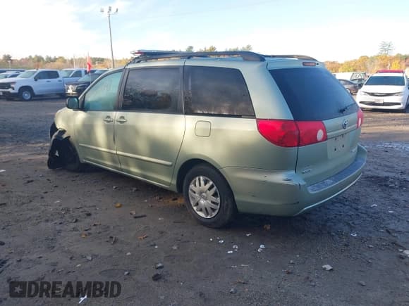 ✅ 2007 Toyota Sienna LE • VIN: 5TDZK23C47S040074 • Лот: 43370148. Опубликован ранее на IAAI с пробегом 153 633 миль. Бесплатный доступ к архиву аукционных продаж из США и подробный отчёт об истории автомобиля на DreamBid. Изображение 3.
