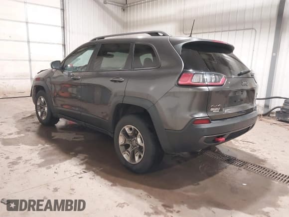 ✅ 2019 Jeep Cherokee Trailhawk Elite • VIN: 1C4PJMBX8KD298807 • Lot: 41107062. Listed on IAAI with 79,685 mi. Free auction sales archive from the USA and detailed vehicle history report at DreamBid. Image 3.