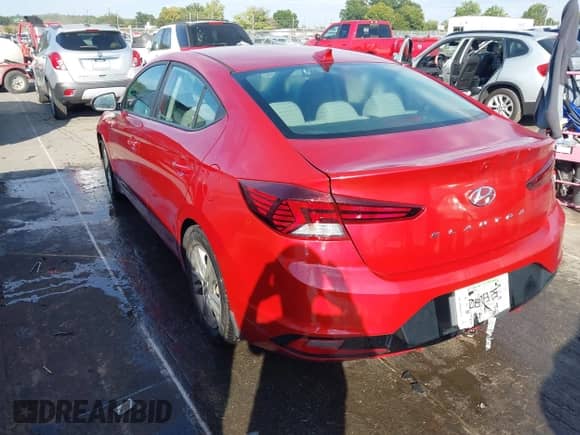 2020 Hyundai Elantra SEL с VIN 5NPD84LF4LH500977, выставлен на аукционе IAAI как лот 43331816 с пробегом 42 799 миль миль и . История ставок и продаж доступна на DreamBid. Изображение 3.