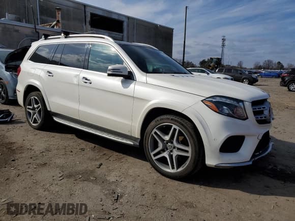 ✅ 2019 Mercedes-Benz GLS 550 • VIN: 4JGDF7DE0KB222488 • Lot: 44737695. Listed on Copart with 86,977 mi. Free auction sales archive from the USA and detailed vehicle history report at DreamBid. Image 4.